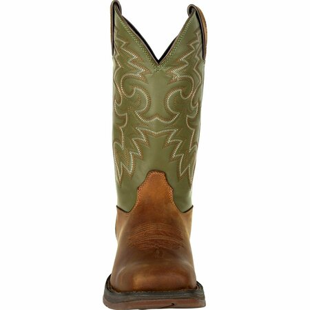 Durango Rebel by Coffee & Cactus Pull-On Western Boot, COFFEE CACTUS, D, Size 9.5 DB5416